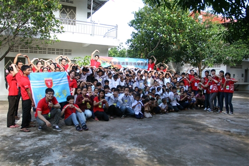 本校「柬埔寨服務學習團」再出發，第3年、第6次赴海外定點服務。
