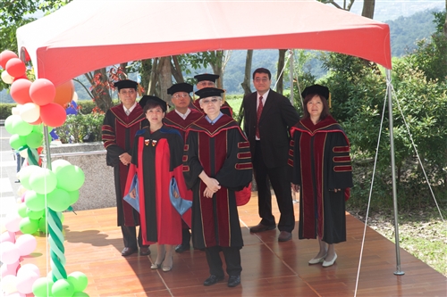 蘭陽校園舉行第5屆畢業典禮。