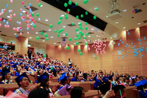 蘭陽校園舉行第5屆畢業典禮。