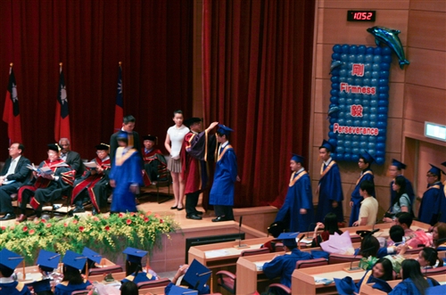 蘭陽校園舉行第5屆畢業典禮。