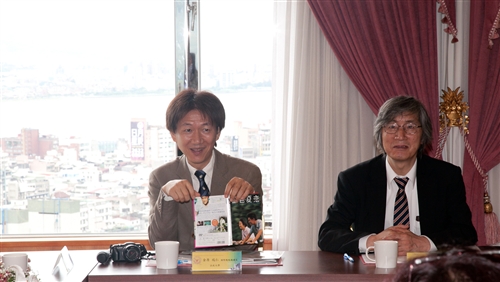 日本姊妹校法政大學總長蒞校訪問暨主持該校台灣事務所揭幕典禮。