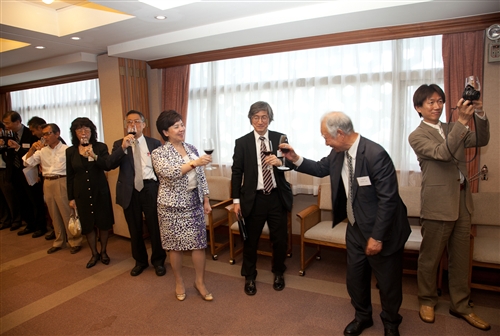 日本姊妹校法政大學總長蒞校訪問暨主持該校台灣事務所揭幕典禮。