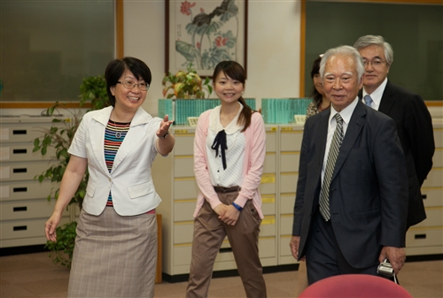 日本姊妹校法政大學總長蒞校訪問暨主持該校台灣事務所揭幕典禮。