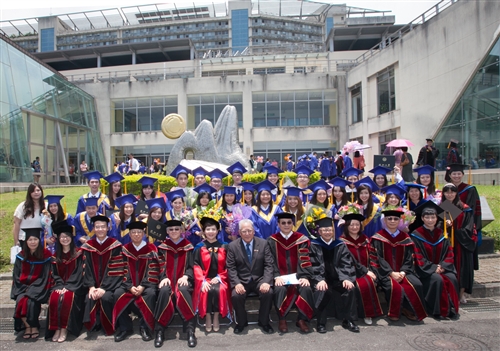 蘭陽校園舉行第5屆畢業典禮。