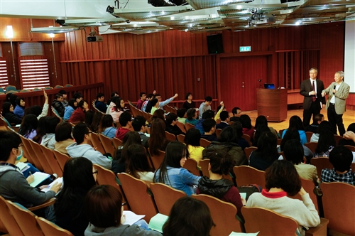 國策顧問李家同教授蒞校專題演講：「從28篇經典演說學思考」。