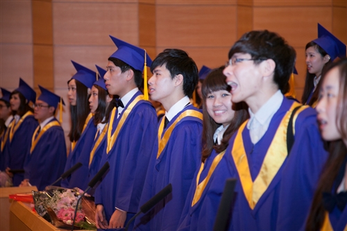 蘭陽校園舉行第5屆畢業典禮。