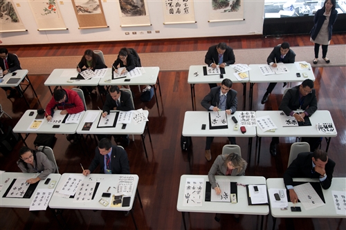 本校跨國遠距「亞洲研究所數位學習碩士在職專班」舉辦開學與歡迎茶會。