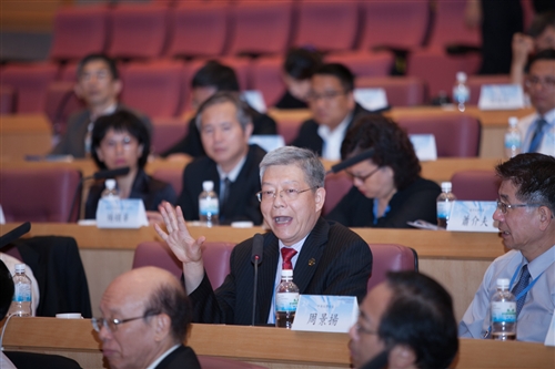 「第九屆海峽兩岸暨港澳地區大學校長會議」於本校蘭陽校園舉行。