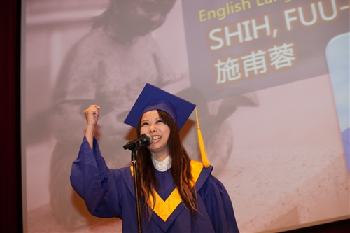 蘭陽校園舉行第5屆畢業典禮。