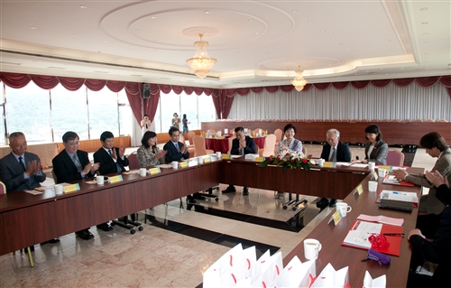 日本姊妹校法政大學總長蒞校訪問暨主持該校台灣事務所揭幕典禮。