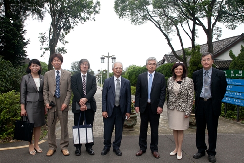 日本姊妹校法政大學總長蒞校訪問暨主持該校台灣事務所揭幕典禮。
