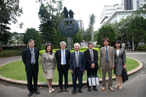 日本姊妹校法政大學總長蒞校訪問暨主持該校台灣事務所揭幕典禮。