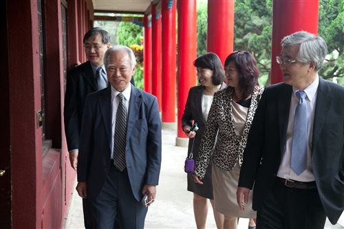 日本姊妹校法政大學總長蒞校訪問暨主持該校台灣事務所揭幕典禮。