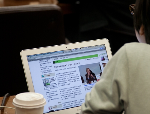 卜睿哲博士專題演講談「面對中國大陸：台灣未來的挑戰」。