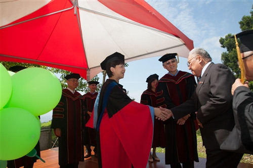 蘭陽校園舉行第5屆畢業典禮。