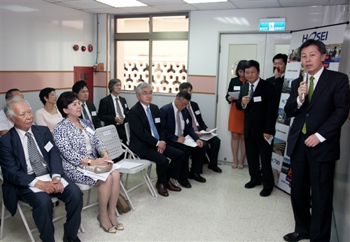 日本姊妹校法政大學總長蒞校訪問暨主持該校台灣事務所揭幕典禮。