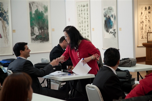 本校跨國遠距「亞洲研究所數位學習碩士在職專班」舉辦開學與歡迎茶會。