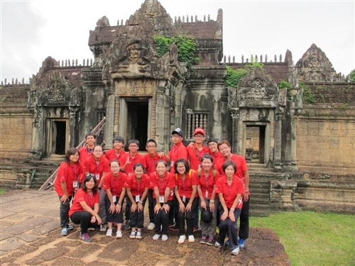 本校「柬埔寨服務學習團」7度赴柬國服務。