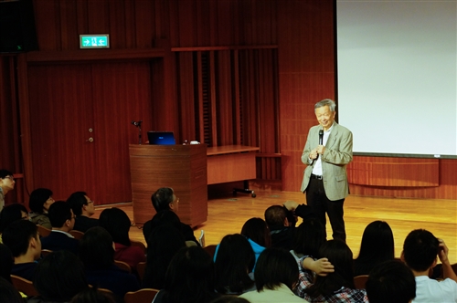 國策顧問李家同教授蒞校專題演講：「從28篇經典演說學思考」。