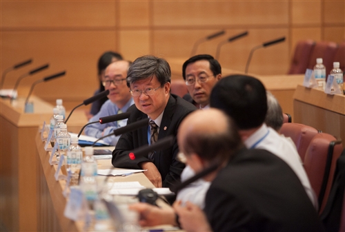 「第九屆海峽兩岸暨港澳地區大學校長會議」於本校蘭陽校園舉行。