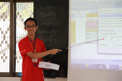 本校「柬埔寨服務學習團」7度赴柬國服務。