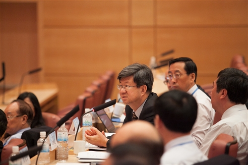 「海峽兩岸暨港澳地區大學校長論壇」於本校蘭陽校園舉行首場論壇。