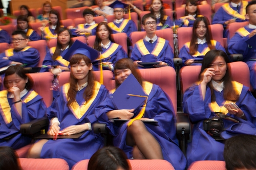 蘭陽校園舉行第5屆畢業典禮。