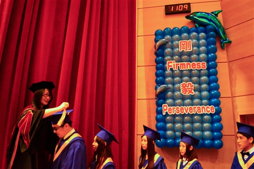 蘭陽校園舉行第5屆畢業典禮。