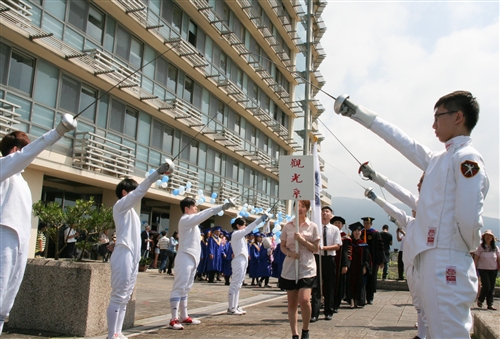 蘭陽校園舉行第5屆畢業典禮。