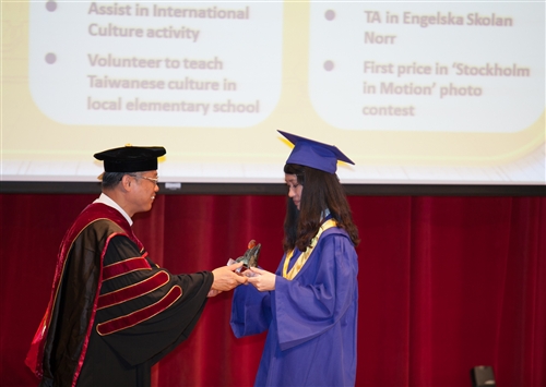 蘭陽校園舉行第5屆畢業典禮。