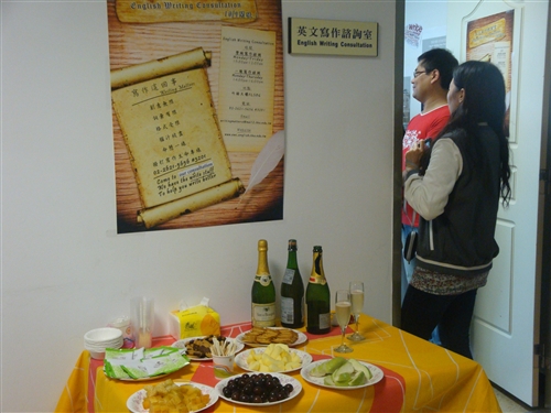 英文系成立「學術英文寫作諮詢室」，提供英文寫作相關建議。