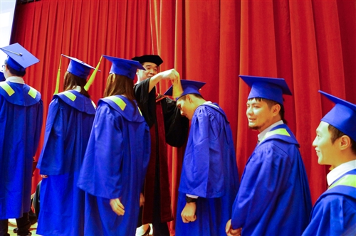 蘭陽校園舉行第5屆畢業典禮。