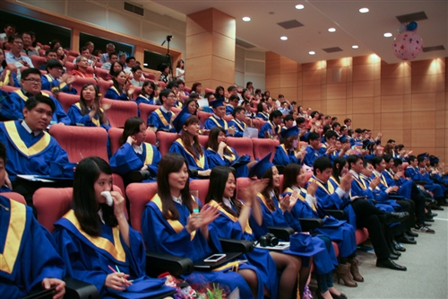 蘭陽校園舉行第5屆畢業典禮。