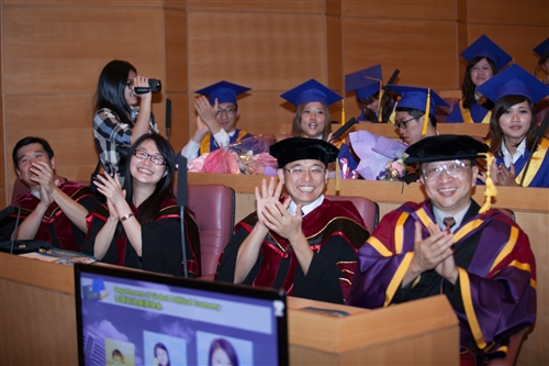 蘭陽校園舉行第5屆畢業典禮。