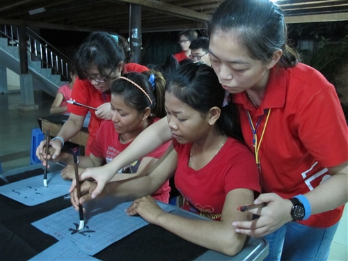 本校「柬埔寨服務學習團」7度赴柬國服務。