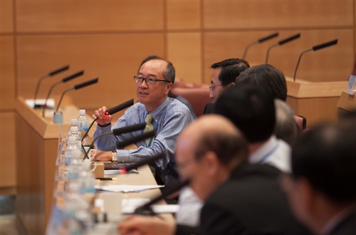 「第九屆海峽兩岸暨港澳地區大學校長會議」於本校蘭陽校園舉行。