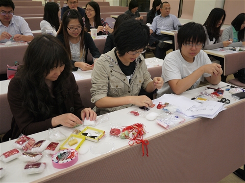 住宿學院多元文化主題活動「端午飄~香(香包製作活動)」