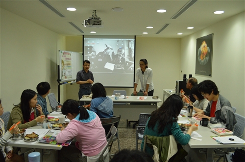 未來所企業導師請益-從台北電影節入圍短片《瘋癲書道館》到《南島盛艷之花》