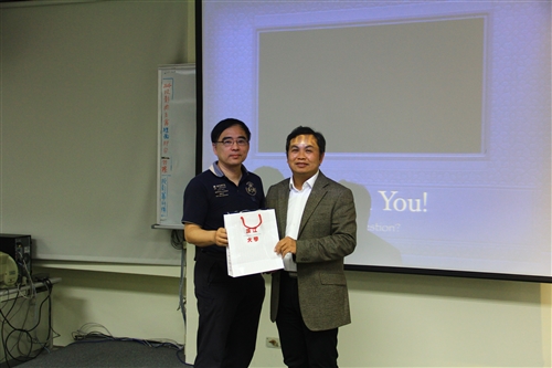 綠色能源學分學程專題演講