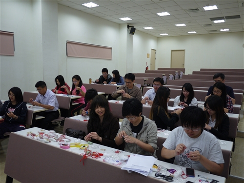 住宿學院多元文化主題活動「端午飄~香(香包製作活動)」