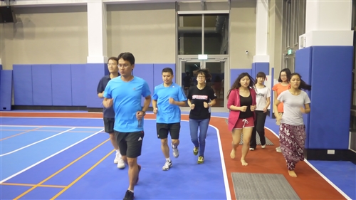 蘭陽校園住宿學院主題活動「休閒樂活_跑出健康，跑出樂活-休閒慢跑」