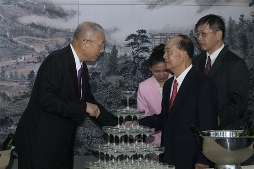 吳副總統蒞臨蘭陽校園參觀訪問