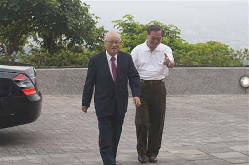 吳副總統蒞臨蘭陽校園參觀訪問