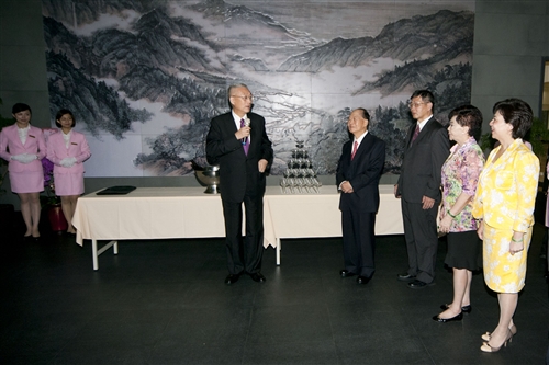 吳副總統蒞臨蘭陽校園參觀訪問