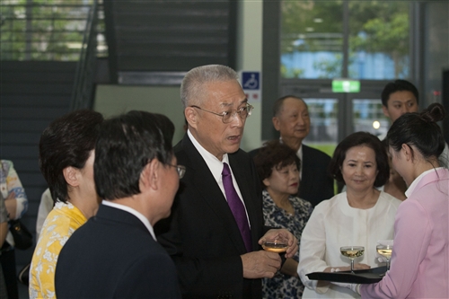 吳副總統蒞臨蘭陽校園參觀訪問