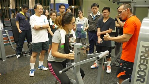 住宿學院休閒樂活主題活動:健美蘭陽,神采飛揚GYM