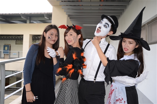 蘭陽校園住宿學院多元文化玩萬聖變裝秀