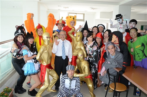 蘭陽校園住宿學院多元文化玩萬聖變裝秀