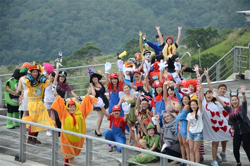 蘭陽校園住宿學院多元文化玩萬聖變裝秀