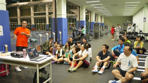 住宿學院休閒樂活主題活動:健美蘭陽,神采飛揚GYM
